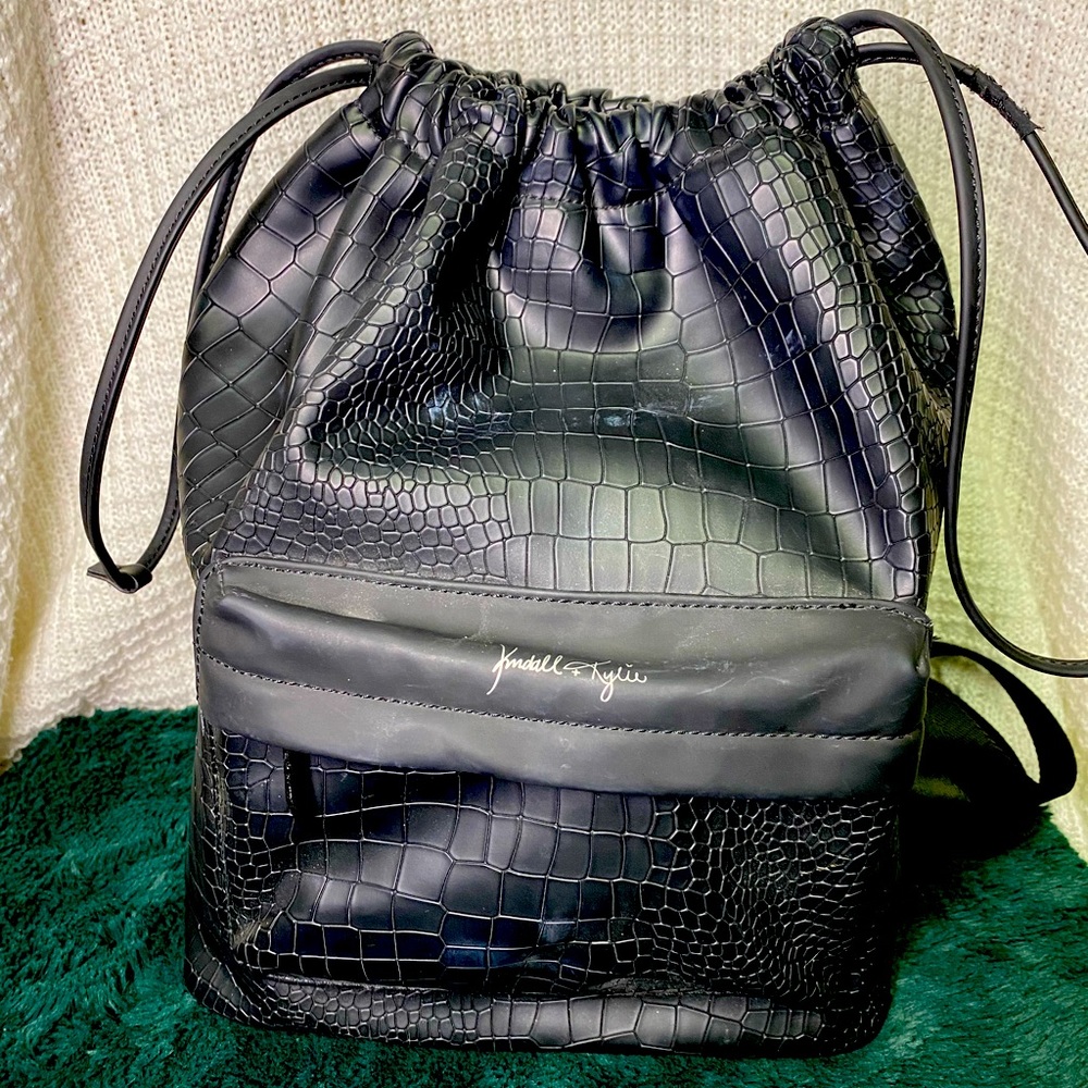 Limited Edition, Call it spring X Kendall + Kylie Faux crocodile skin backpack